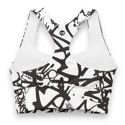 Inkrupt Graffiti Longline Sports Bra