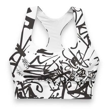 Inkrupt Graffiti Longline Sports Bra