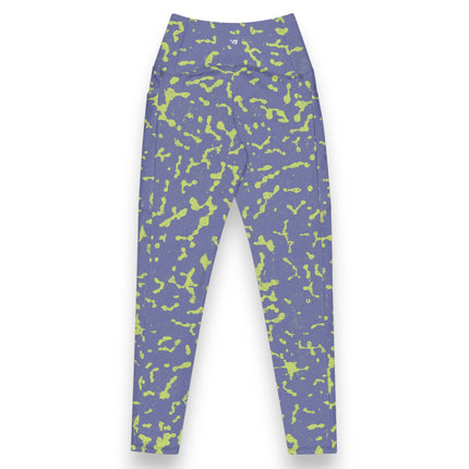 Lavender Wonder High-Waisted Leggings (Pockets)