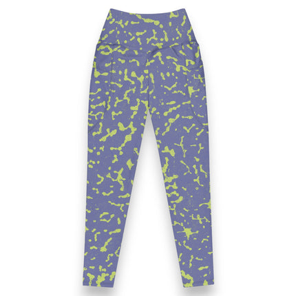 Lavender Wonder High-Waisted Leggings (Pockets)