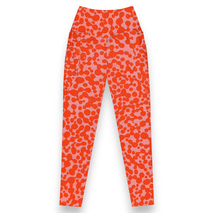 LEGGINGS DE CINTURA ALTA PEACHY FORGE (Bolsillos)