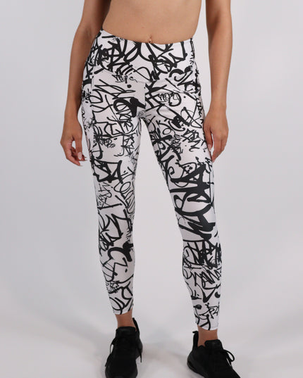 Inkrupt Graffiti High-Waisted Leggings (Pockets)