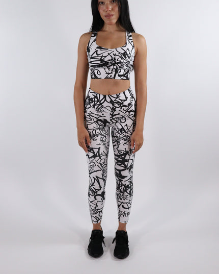 Inkrupt Graffiti High-Waisted Leggings (Pockets)