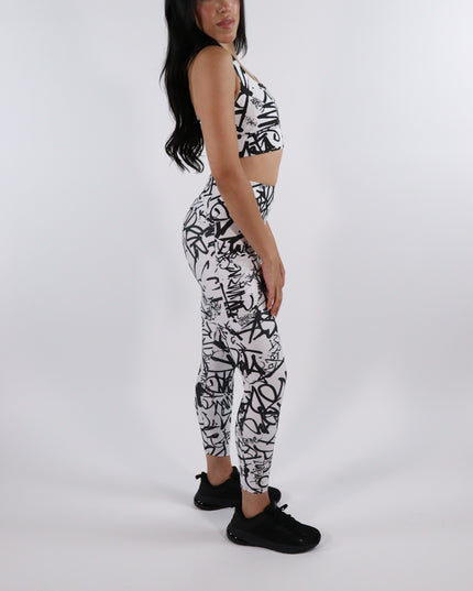 Inkrupt Graffiti High-Waisted Leggings (Pockets)
