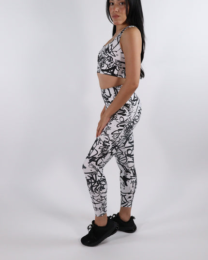 Inkrupt Graffiti High-Waisted Leggings (Pockets)