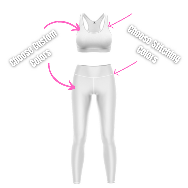 Custom Color Sports Bra + Leggings Bundle