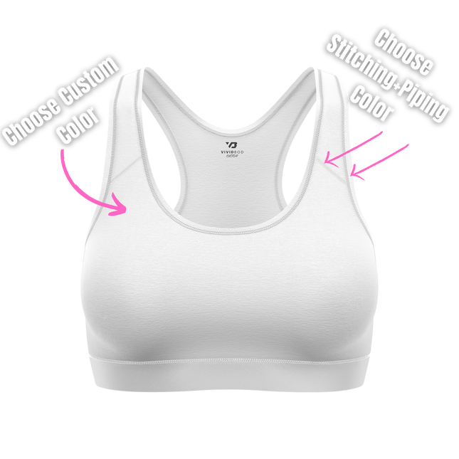 Custom Color Sports Bra