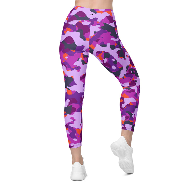 Vivid Camo High-Waist (Yoga) Leggings with Pockets