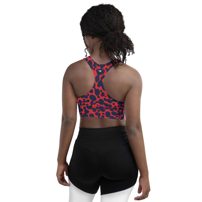 Obsidian Forge Longline Sports Bra