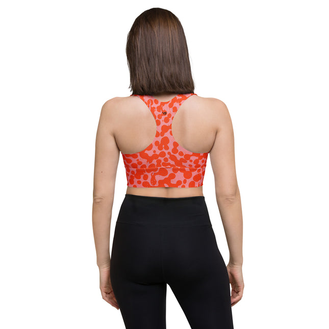 Peachy Forge Longline Sports Bra