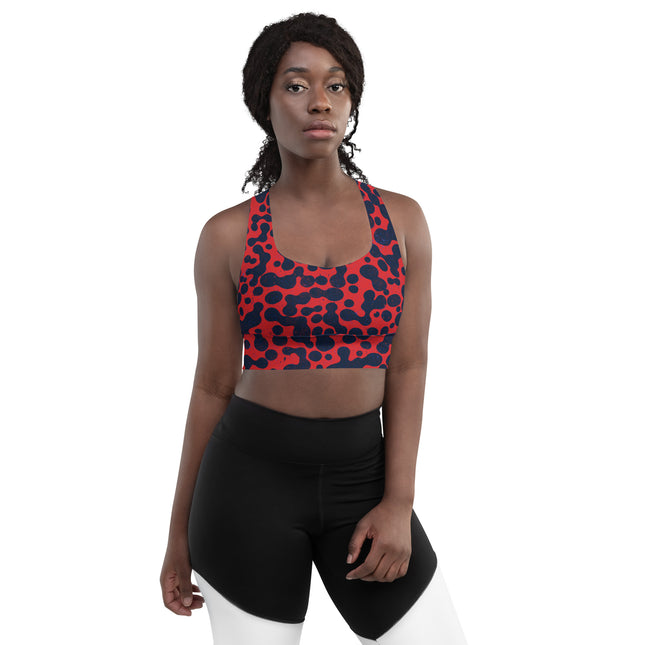 Obsidian Forge Longline Sports Bra