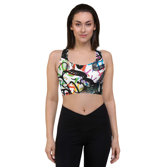 Chroma Fusion Longline Sports Bra