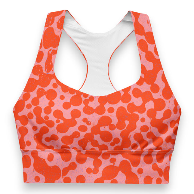 Peachy Forge Longline Sports Bra