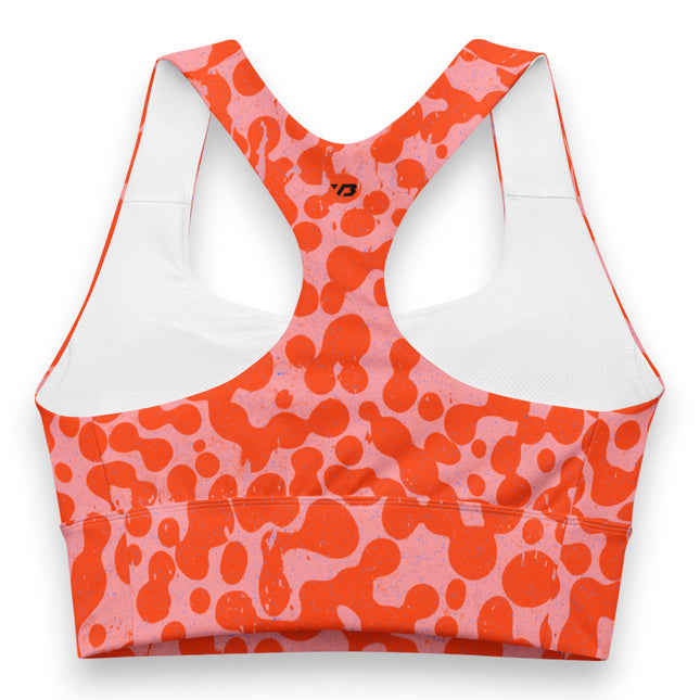 Peachy Forge Longline Sports Bra