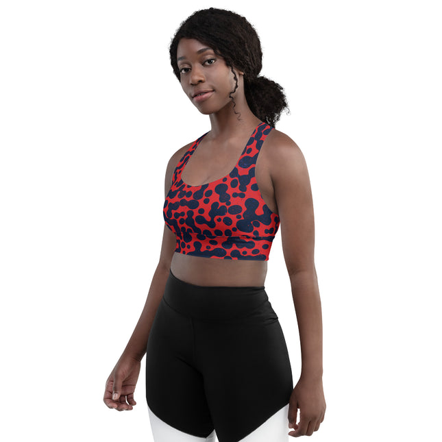 Obsidian Forge Longline Sports Bra