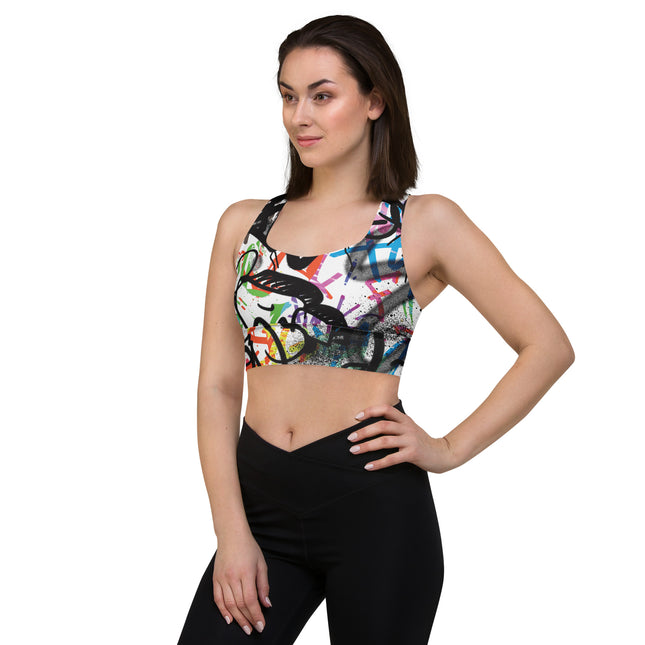 Chroma Fusion Longline Sports Bra