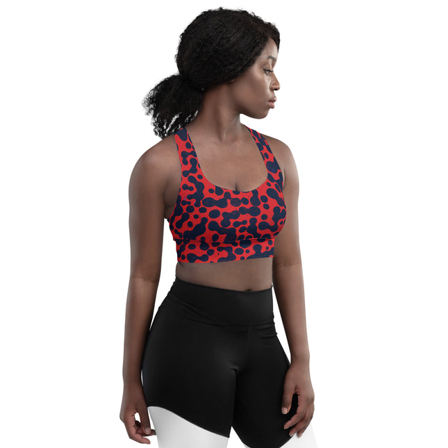 Obsidian Forge Longline Sports Bra