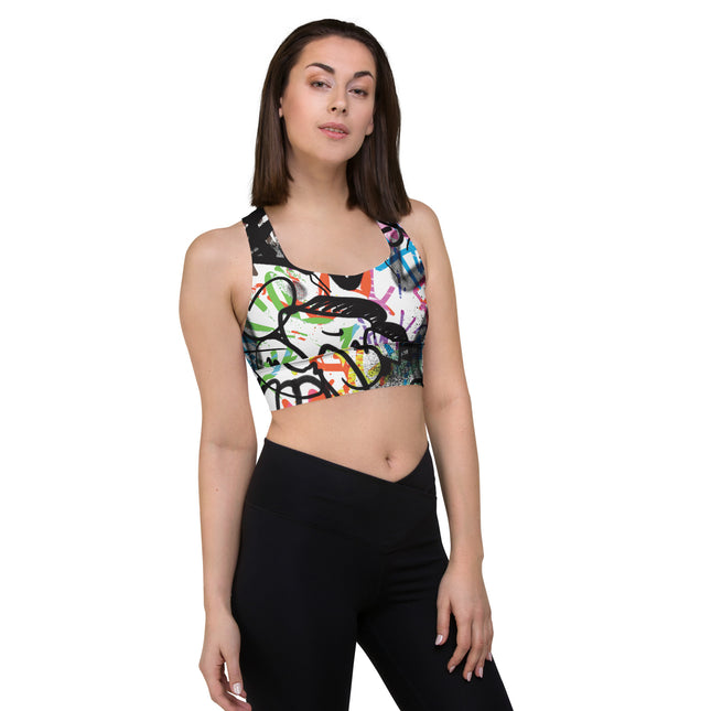 Chroma Fusion Longline Sports Bra