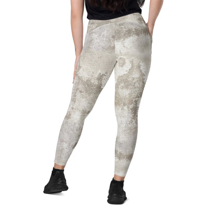 LEGGINGS DE CINTURA ALTA STONE GRUNGE (BOLSILLOS)