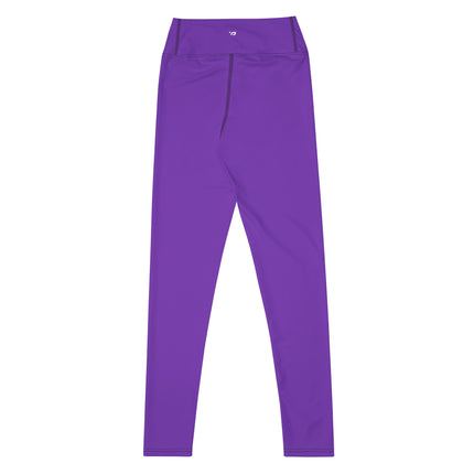 Leggings de cintura alta (yoga) Grape