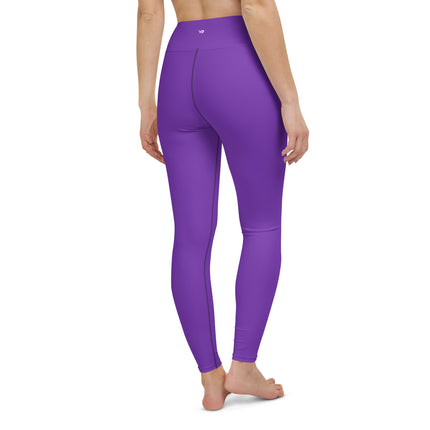 Leggings de cintura alta (yoga) Grape