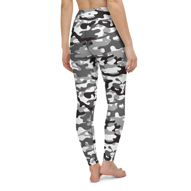 Snow White Sport Camo High-Waisted Leggings