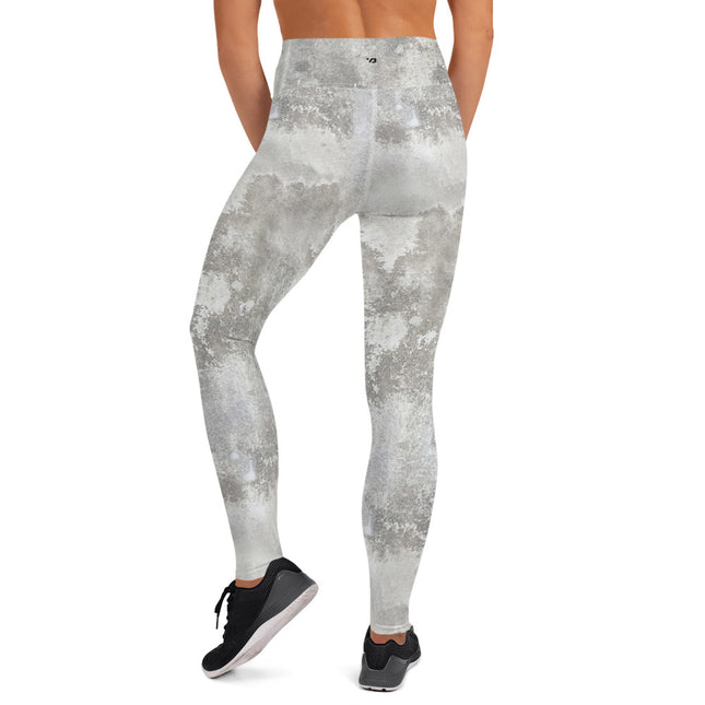 Stone Grunge High-Waisted Leggings