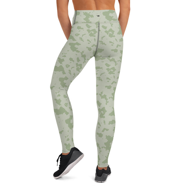 Jade Grunge High-Waisted Leggings