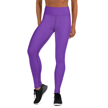 Leggings de cintura alta (yoga) Grape