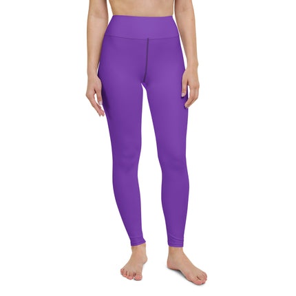 Leggings de cintura alta (yoga) Grape