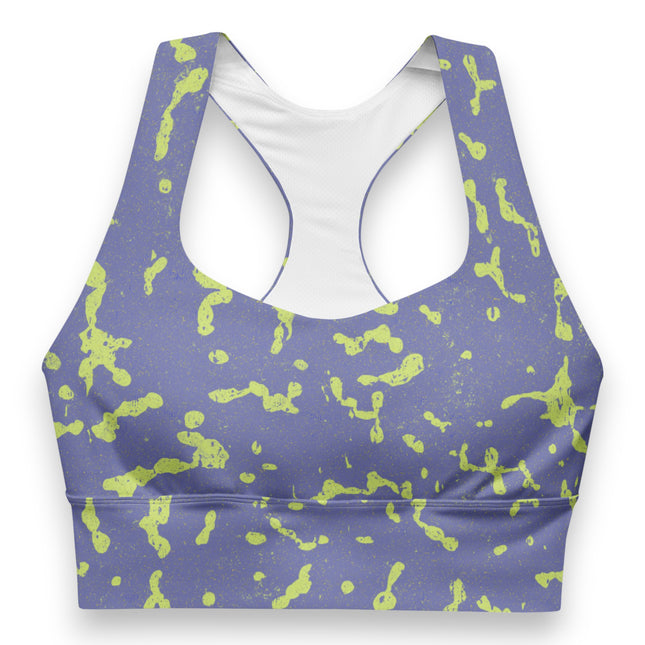 Lavender Wonder Longline Sports Bra