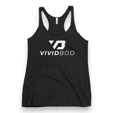 Camiseta sin mangas VividBod con espalda cruzada para mujer