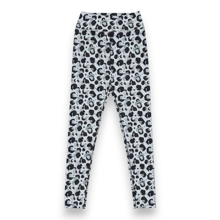 Leggings de cintura alta con estampado de leopardo Snow Bloom