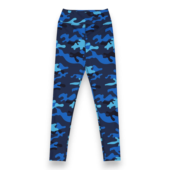 Midnight Marine Sport Camo High-Waisted Leggings