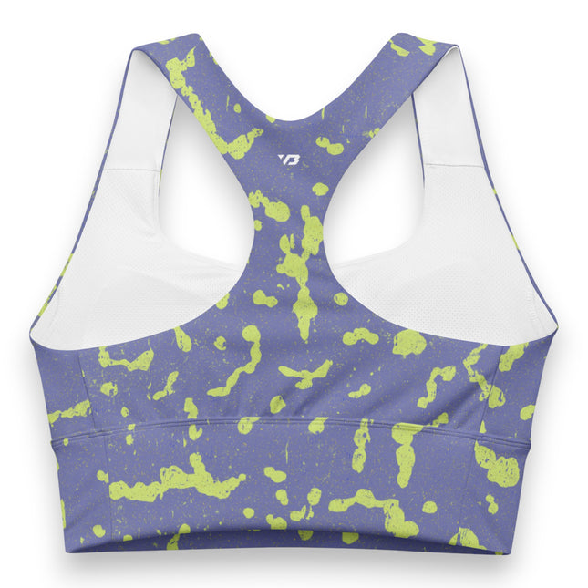 Lavender Wonder Longline Sports Bra