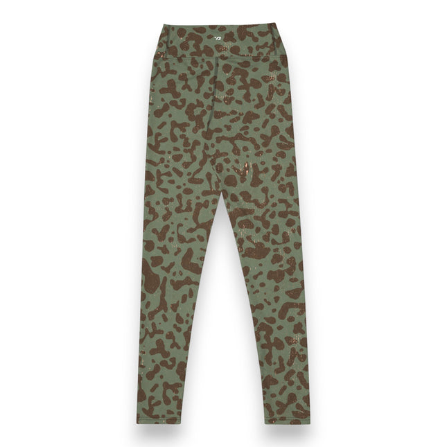 Woodland Abstract High-Waisted Leggings