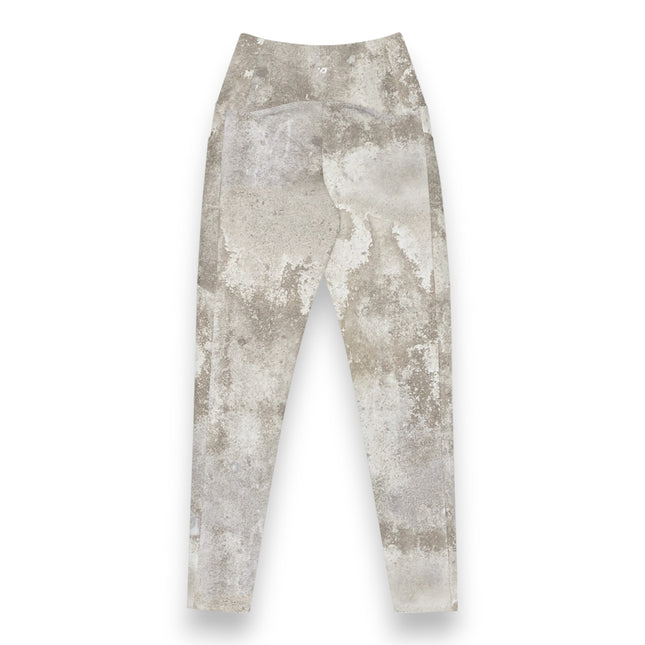 STONE GRUNGE HIGH-WAISTED LEGGINGS (Pockets)