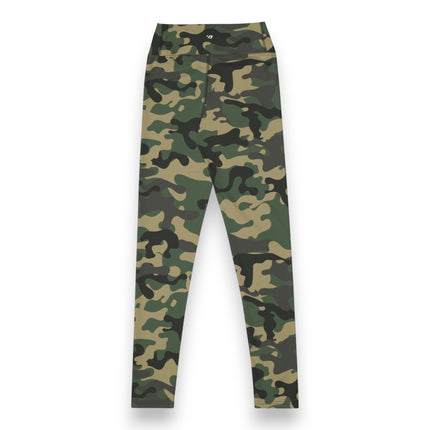 Jungle Jade Sport Camo High-Waisted Leggings