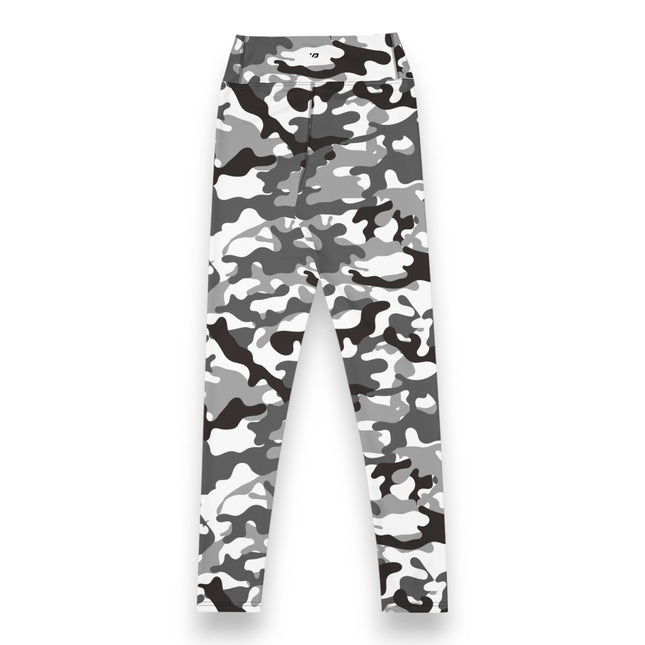 Snow White Sport Camo High-Waisted Leggings