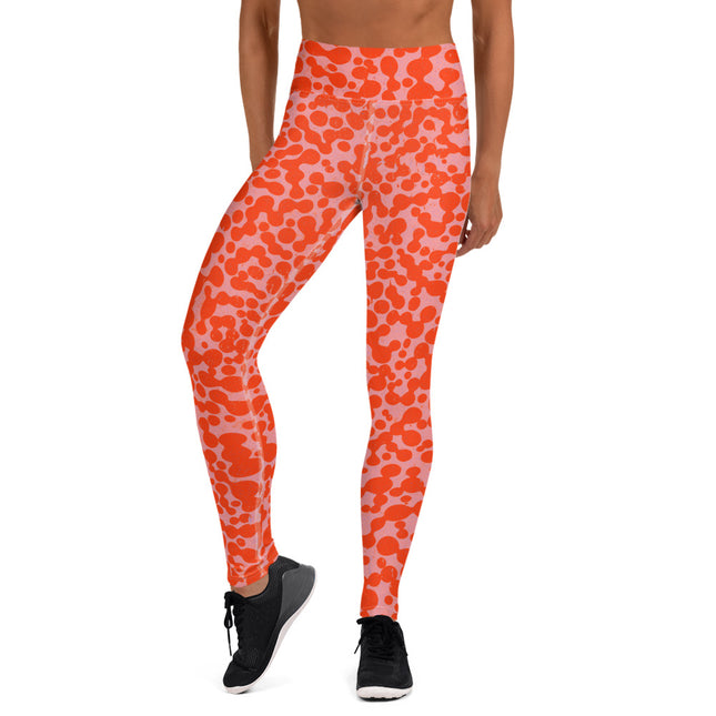 Peachy Forge High-Waisted Leggings