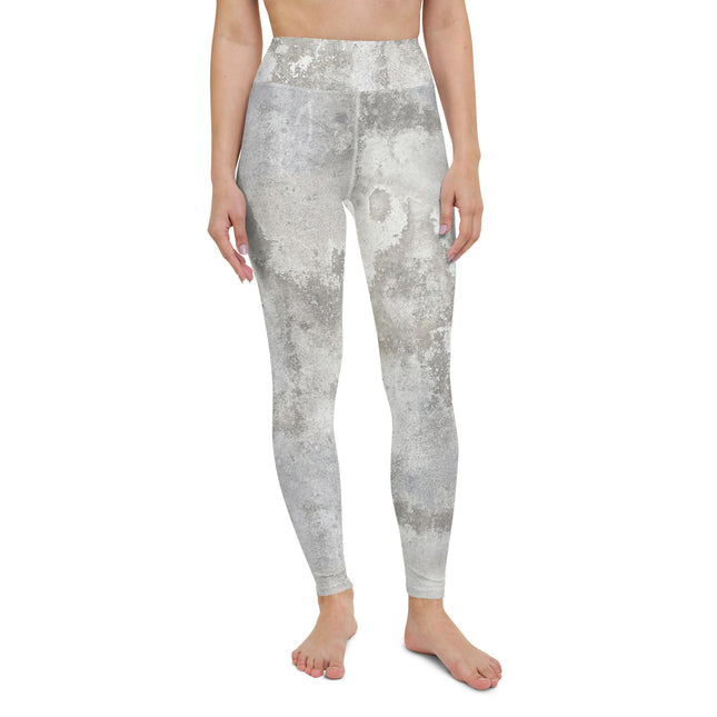 Stone Grunge High-Waisted Leggings