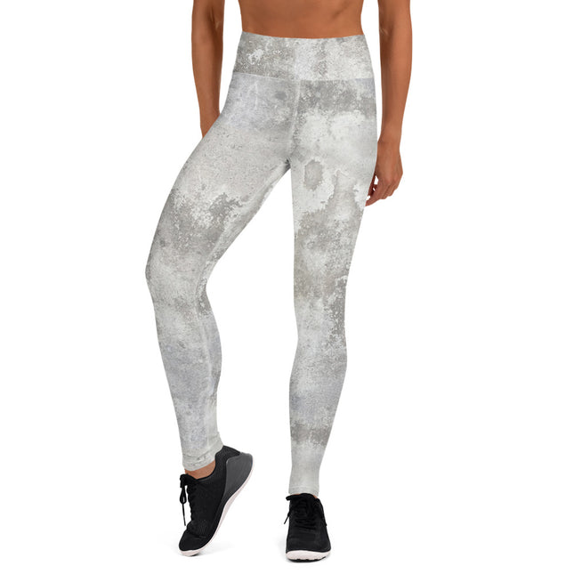 Stone Grunge High-Waisted Leggings