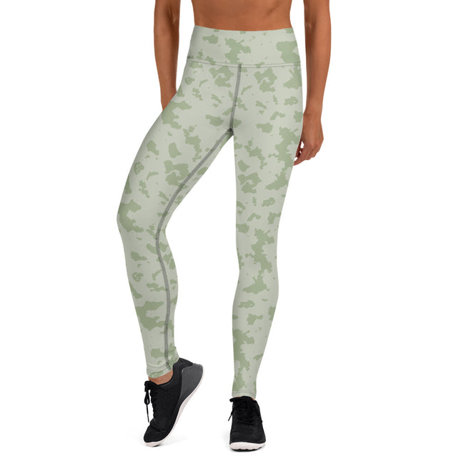 Jade Grunge High-Waisted Leggings