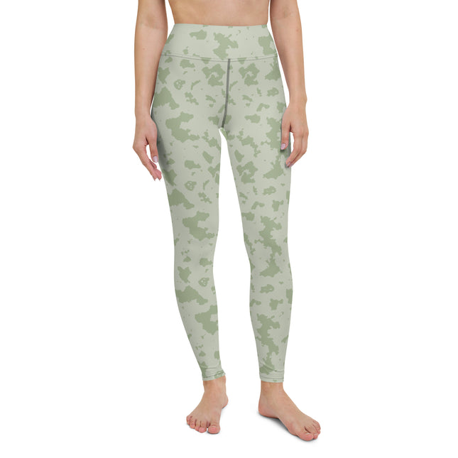 Jade Grunge High-Waisted Leggings