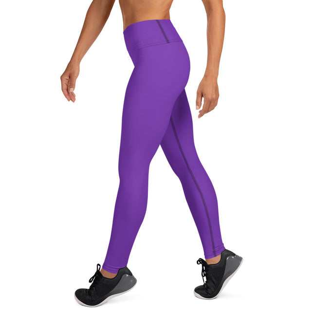 Leggings de cintura alta (yoga) Grape