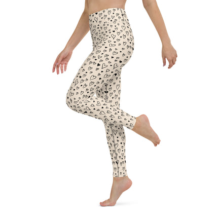 Leggings de cintura alta con diseño grunge de Desert Heart