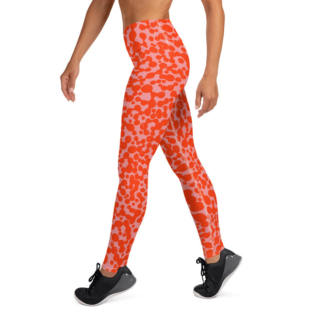 Peachy Forge High-Waisted Leggings