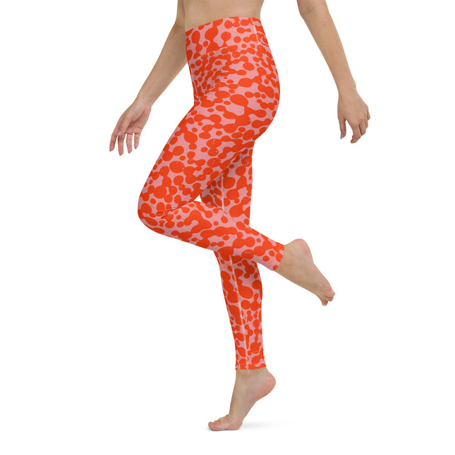 Peachy Forge High-Waisted Leggings