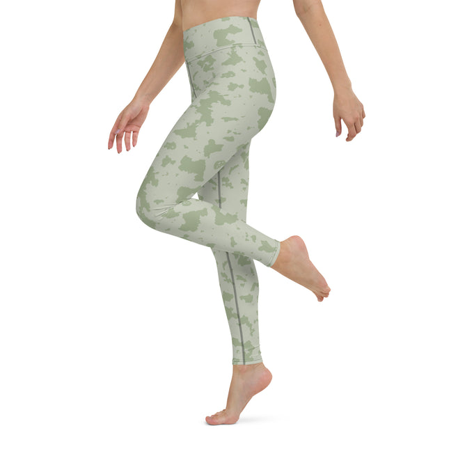 Jade Grunge High-Waisted Leggings