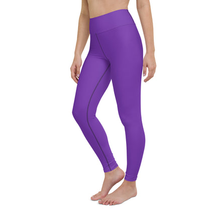 Leggings de cintura alta (yoga) Grape